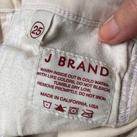 J Brand Jodphur Velvet Trimmed Riding Pants Size 25 - Picture 9 of 10